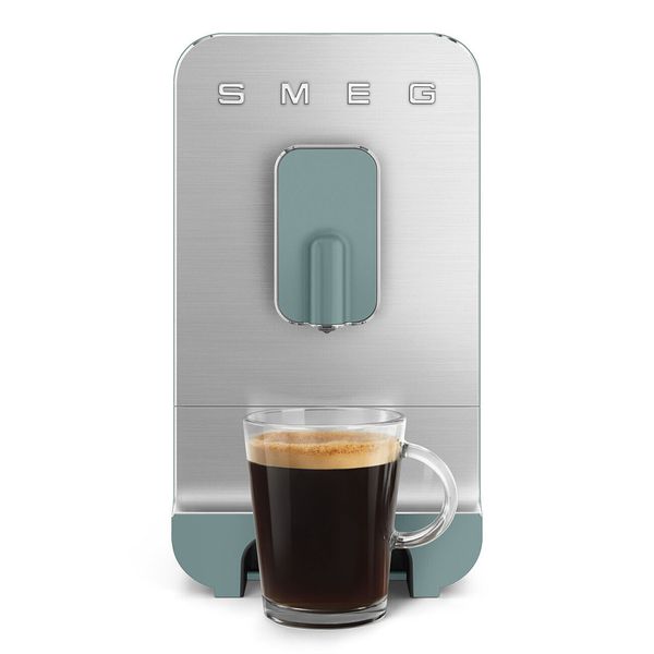 Smeg BCC01EGMEU - серія COLLEZIONE - Автоматична кавомашина, колір смарагдово-зелений матовий bcc01egmeu фото