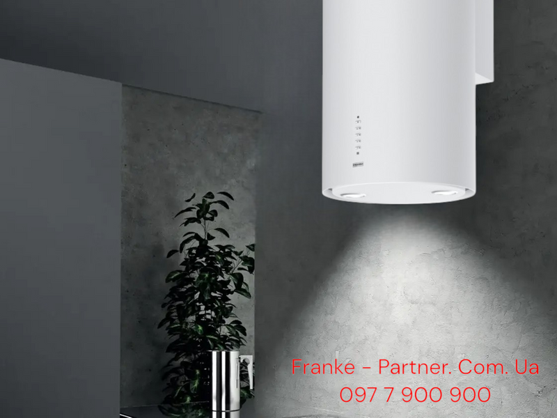 🟥 Кухонная вытяжка Franke Tunnel FTU PLUS 3707 WH/2 (335.0725.600) белый матовый настенный монтаж, &empty; 37 см 335.0725.600 фото