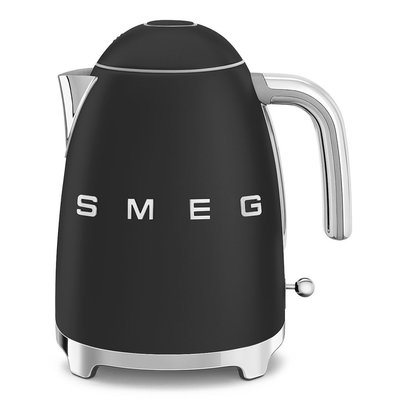 Smeg KLF03BLMEU - серія 50'S RETRO STYLE - Чайник електричний, 1,7л, колір чорний матовий KLF03BLMEU фото