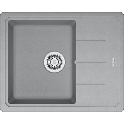 Кухонная мойка Franke Basis BFG 611-62 (114.0565.090) гранитная - врезная - оборотная - цвет Серый камень 114.0565.090 фото