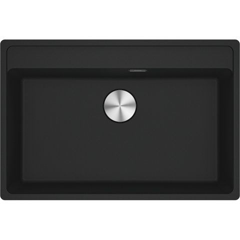 🟥 Кухонна мийка Franke Maris MRG 610-72 TL (114.0720.004/114.0661.768) гранітна - врізна - колір Чорний матовий 114.0720.004 фото