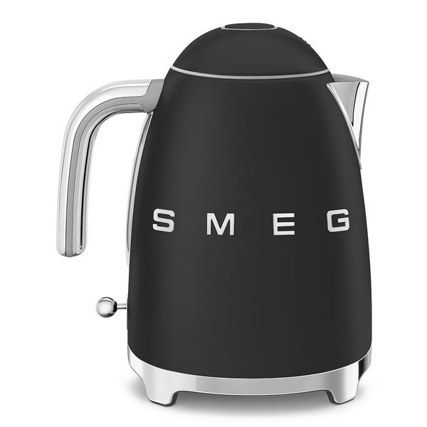 Smeg KLF03BLMEU - серія 50'S RETRO STYLE - Чайник електричний, 1,7л, колір чорний матовий KLF03BLMEU фото