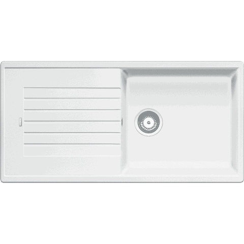 Кухонная мойка Blanco ZIA XL 6 S Silgranit&reg; цвет нежный белый (527217) монтаж на столешницу 527217 фото