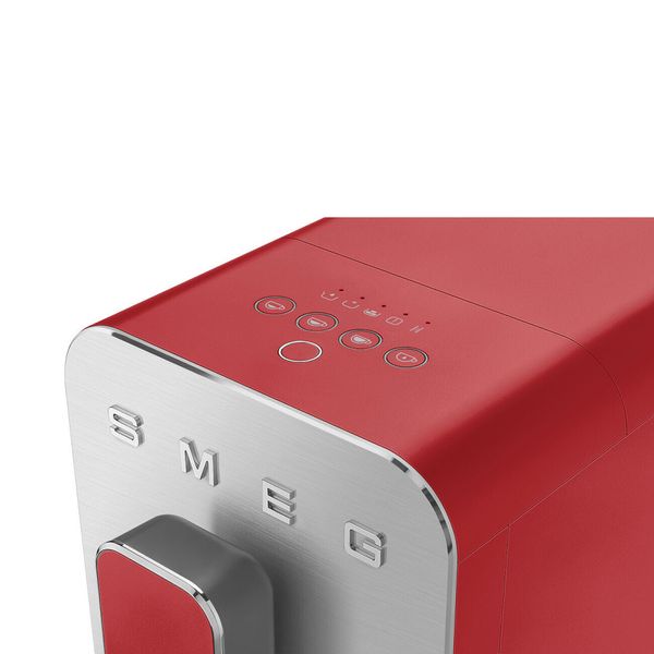 Smeg BCC01RDMEU - серія COLLEZIONE - Автоматична кавомашина, колір червоний матовий bcc01rdmeu фото