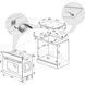Smeg SFP750AOPZ - серия CORTINA - Многофункциональный Духовой шкаф с функцией пиролиза, 60 см + Soft Close, "PIZZA" BOES 681621 фото 2