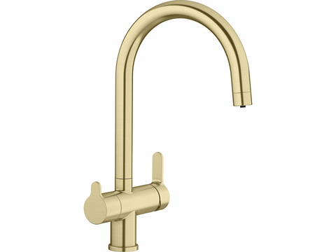 Кухонний змішувач Blanco з підключенням до фільтра води TRIMA satin gold (526695) 526695 фото