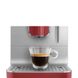 Smeg BCC02RDMEU - серія COLLEZIONE - Автоматична кавомашина з ручним капучинатором, колір червоний матовий bcc02rdmeu фото 8