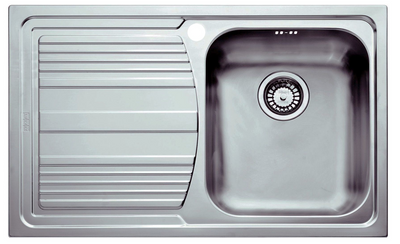 Кухонна мийка Franke Logica Line LLX 611-79 (101.0381.806) нержавіюча сталь - врізна - полірована чаша справа 101.0381.806 фото