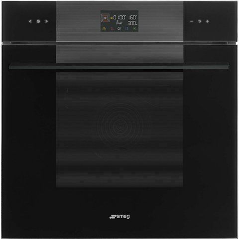 Smeg SO6102M2B3 - серія LINEA - Духова шафа комбінована з Мікрохвилями, 60 см, Evo Screen (full touch) so6102m2b3 фото