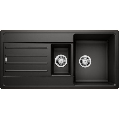 Кухонная мойка Blanco LEGRA 6 S Silgranit&reg; цвет черный (526086) монтаж на столешницу 526086 фото