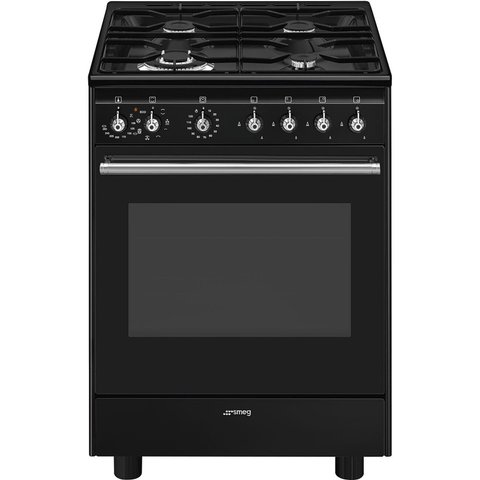 Smeg CX61GMBL - серія CONCERTO - Варильний центр соло, 60 см, 1 Духовка, колір чорний cx61gmbl фото