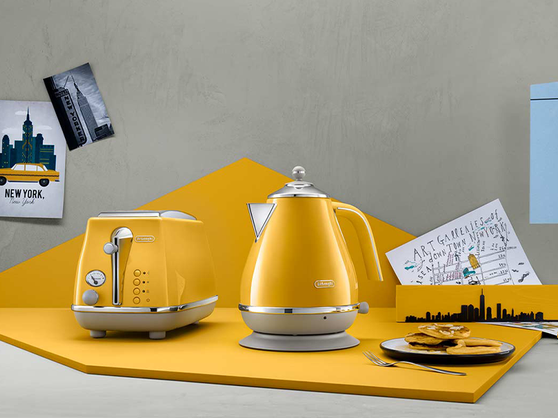 Чайник електричний DeLonghi (KBOC 2001 Y) KBOC 2001 Y фото