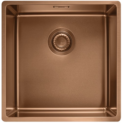 Кухонна мийка Franke Box BXM 210 / 110-40 (127.0662.649) нержавіюча сталь - монтаж врізний, у рівень або під стільницю - Мідний PVD 127.0662.649 фото