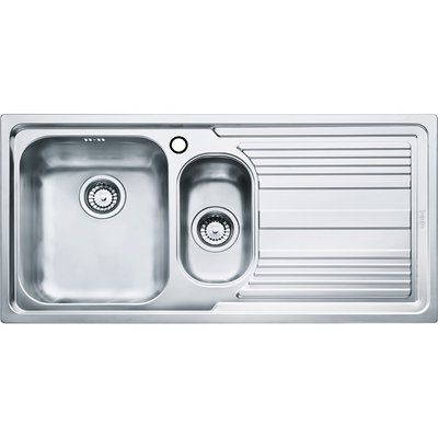 Кухонна мийка Franke Logica Line LLL 651 (101.0381.837) нержавіюча сталь - врізна - декорована чаша зліва 101.0381.837 фото