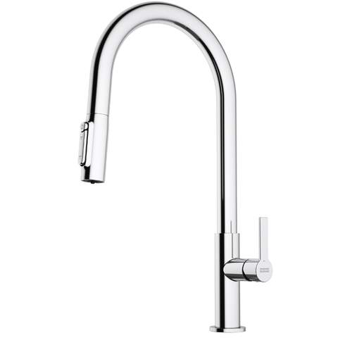 🟥 Кухонний змішувач Franke Maris Slim J Clear Water 120.0730.870 - витяжний вилив, підключення до фільтра, хром 120.0730.870 фото