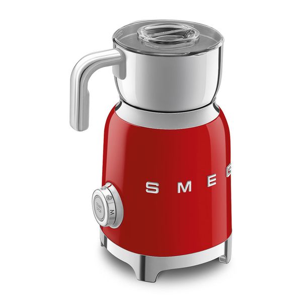 Smeg MFF01RDEU - серія 50'S RETRO STYLE - Спінювач молока, колір червоний MFF01RDEU фото