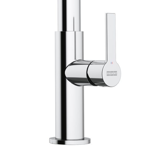 🟥 Кухонный смеситель Franke Maris Slim J Clear Water 120.0730.870 - выдвижной излив, подключение к фильтру, хром 120.0730.870 фото