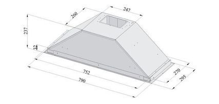 Кухонная вытяжка Fabiano Box 90 Inox Premium - 8104.504.1541 8104.504.1541 фото
