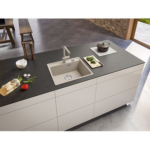 🟥 Кухонна мийка Franke Maris MRG 610-52&nbsp;TL&nbsp;(114.0668.901) гранітна - врізна - колір Сахара 114.0668.901 фото