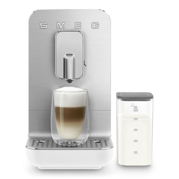 Smeg BCC13WHMEU - серія COLLEZIONE - Автоматична кавомашина з автоматичним капучинатором, колір білий матовий bcc13whmeu фото