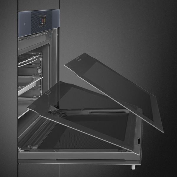 Smeg SO6104S4PG - серия LINEA - Духовой шкаф комбинированный с паром, 60 см SO6104S4PG фото