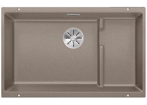 Кухонная мойка Blanco SUBLINE 700-U Level Silgranit&reg; цвет серый беж с отводной арматурой InFino (523545) монтаж под столешницу 523545 фото