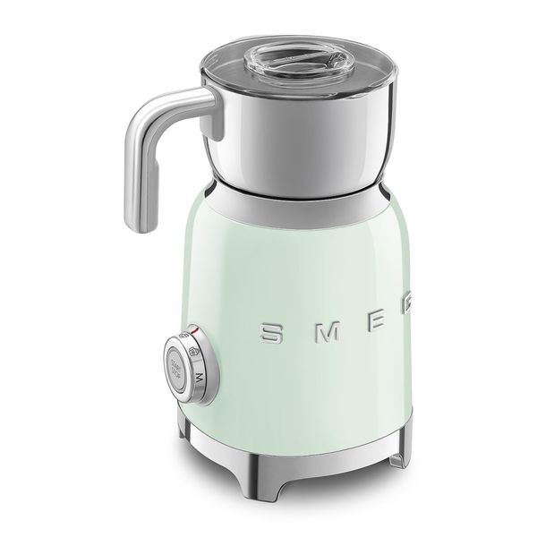 Smeg MFF01PGEU - серія 50'S RETRO STYLE - Спінювач молока, колір пастельно-зелений MFF01PGEU фото