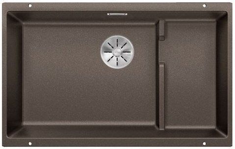 Кухонная мойка Blanco SUBLINE 700-U Level Silgranit&reg; цвет кофе с отводной арматурой InFino (523547) монтаж под столешницу 523547 фото