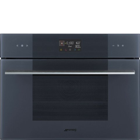 Smeg SO4102M1G - серія LINEA - Компактна Духова шафа комбінована з Мікрохвилями, 45см, Evo Screen (full touch) SO4102M1G фото