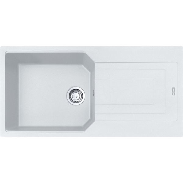 Кухонна мийка Franke Urban UBG 611-100 XL (114.0701.794) гранітна - врізна - оборотна - колір Білий - (пластиковий коландер у комлекті) 114.0701.794 фото