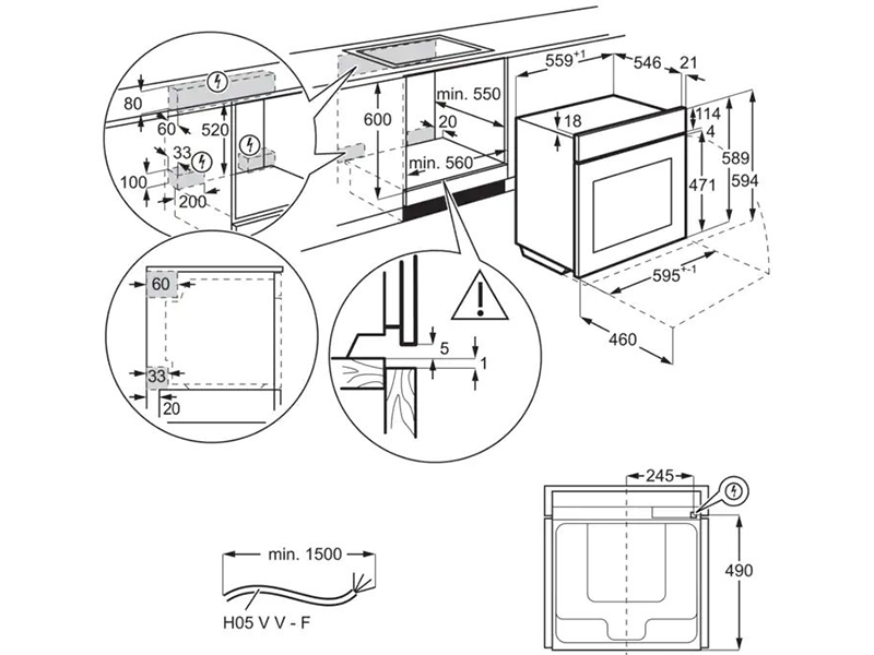 Духовой шкаф Electrolux (KODDP 77 H) KODDP 77 H фото