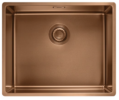 Кухонна мийка Franke Box BXM 210 / 110-50 (127.0662.642) нержавіюча сталь - монтаж врізний, у рівень або під стільницю - Мідний PVD 127.0662.642 фото