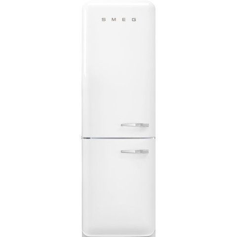 Smeg FAB32LWH5 - серія 50'S RETRO STYLE - Холодильник комбінований соло, 60 см, стиль 50', морозильне відділення No Frost FAB32LWH5 фото