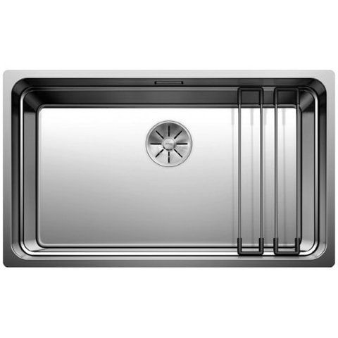 Кухонная мойка Blanco ETAGON 700 - U нержавеющая сталь с зеркальной полировкой с отводной арматурой InFino (524270) монтаж под столешницу 524270 фото