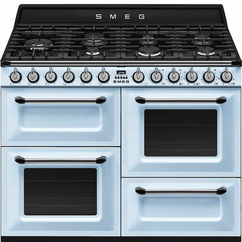 Smeg TR4110AZ - серія VICTORIA - Варочний центр соло, 110 см, 3 Духовки tr4110az фото