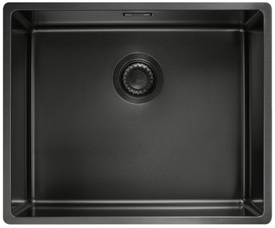 Кухонна мийка Franke Box BXM 210 / 110-50 (127.0650.363) нержавіюча сталь - монтаж врізний, у рівень або під стільницю - Антрацит PVD 127.0650.363 фото