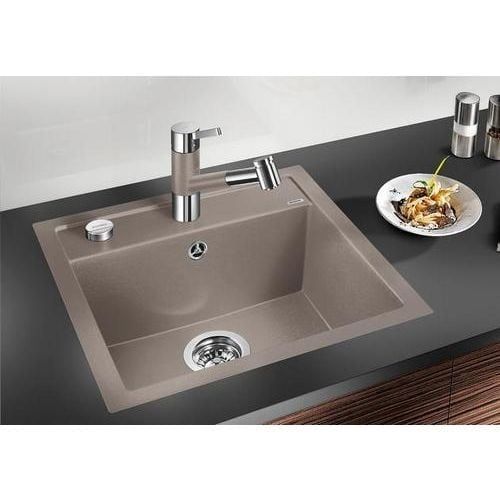 Кухонная мойка Blanco DALAGO 5-F Silgranit&reg; цвет белый склапаном-автоматом (518532) монтаж в уровень со столешницей 518532 фото