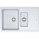 🟥 Кухонна мийка Franke Basis BFG 651-78 (114.0272.602) гранітна - врізна - оборотна - колір Білий 114.0272.602 фото