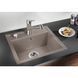Кухонная мойка Blanco DALAGO 5-F Silgranit&reg; цвет белый склапаном-автоматом (518532) монтаж в уровень со столешницей 518532 фото 2