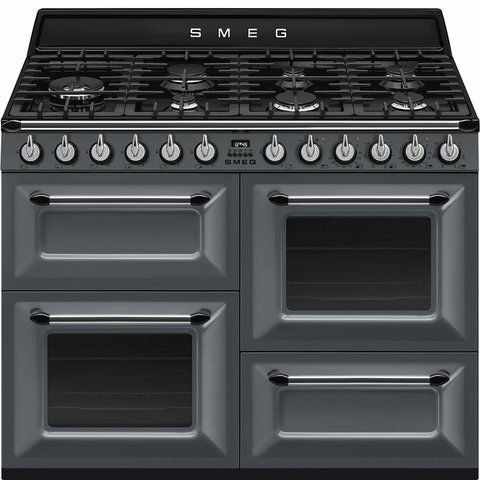 Smeg TR4110GR - серія VICTORIA - Варочний центр соло, 110 см, 3 Духовки tr4110gr фото