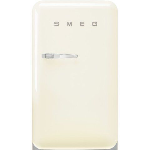 Smeg FAB10HRCR5 - серія 50'S RETRO STYLE - Мінібар однодверний соло, стиль 50', висота 97 см, правостороннє відкривання, кремовий FAB10HRCR5 фото