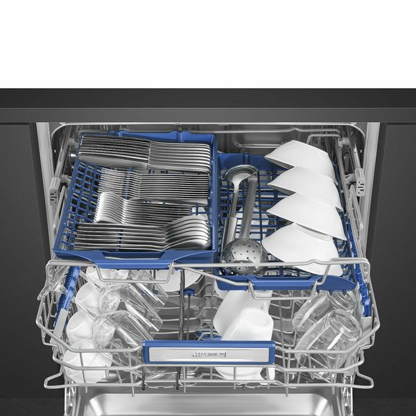Smeg STL324AQLL - серія UNIVERSAL - Повністю вбудована Посудомийна машина, 60 см, Flexi Fit, Planetarium, 82см висота STL324AQLL фото