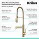 Смеситель для кухни с гибким изливом и функцией душа Kraus KPF-1603СH - Хром KPF-1603СH фото 17