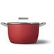 Smeg CKFC2611RDM - серія 50'S RETRO STYLE - Каструля 26 см, з кришкою, колір червоний матовий ckfc2611rdm фото 1