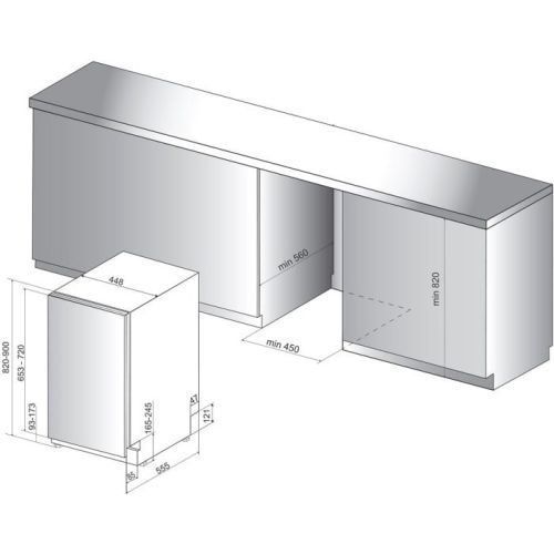 Посудомийна машина Hotpoint (HSIO 3O23 WFE) HSIO 3O23 WFE фото