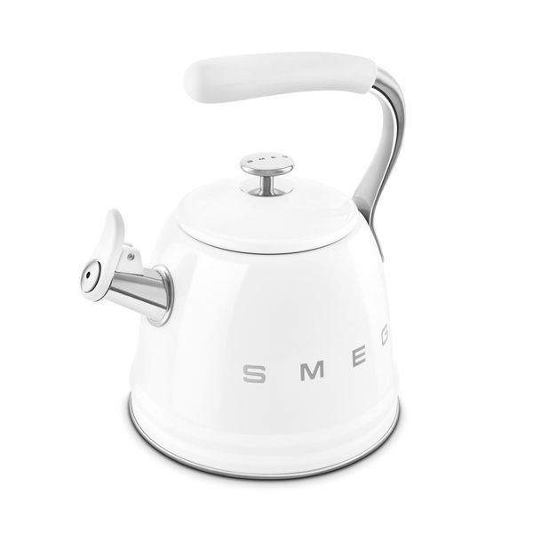 Smeg WKF01WH - серія 50'S RETRO STYLE - Чайник зі свистком, 2,3л, колір білий WKF01WH фото