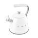 Smeg WKF01WH - серія 50'S RETRO STYLE - Чайник зі свистком, 2,3л, колір білий WKF01WH фото 5