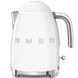 Smeg KLF03WHEU - серія 50'S RETRO STYLE - Чайник електричний, 1,7л, колір білий KLF03WHEU фото 1