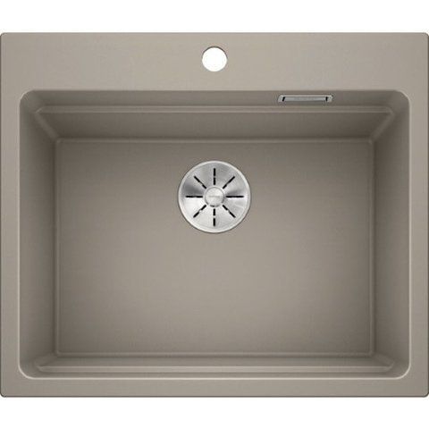 Кухонная мойка Blanco ETAGON 6 Silgranit&reg; цвет серый беж с отводной арматурой InFino (524546) монтаж на столешницу 524546 фото