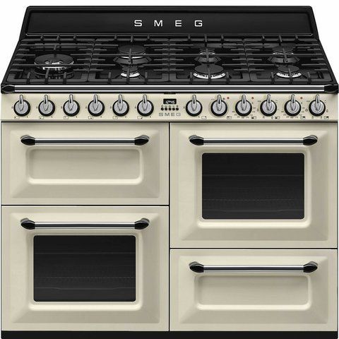 Smeg TR4110P1 - серія VICTORIA - Варочний центр соло, 110 см, 3 Духовки tr4110p1 фото